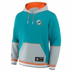 Miami Dolphins Foundation NFL Hoodie Aqua Fashion