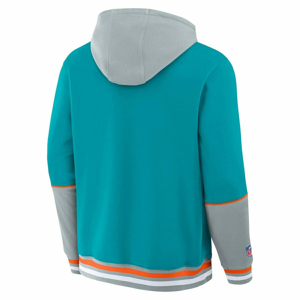 Miami Dolphins Foundation NFL Hoodie Aqua Fashion