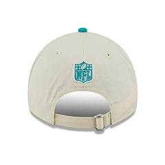 Miami Dolphins 2025 NFL Draft 9TWENTY A-Frame Adjustable Cap Cream Taass sale