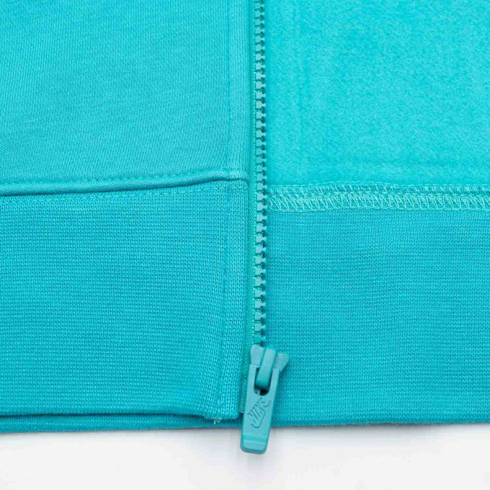 Miami Dolphins Full-Zip Nike Club Fleece Hoodie Aqua Lifestyle