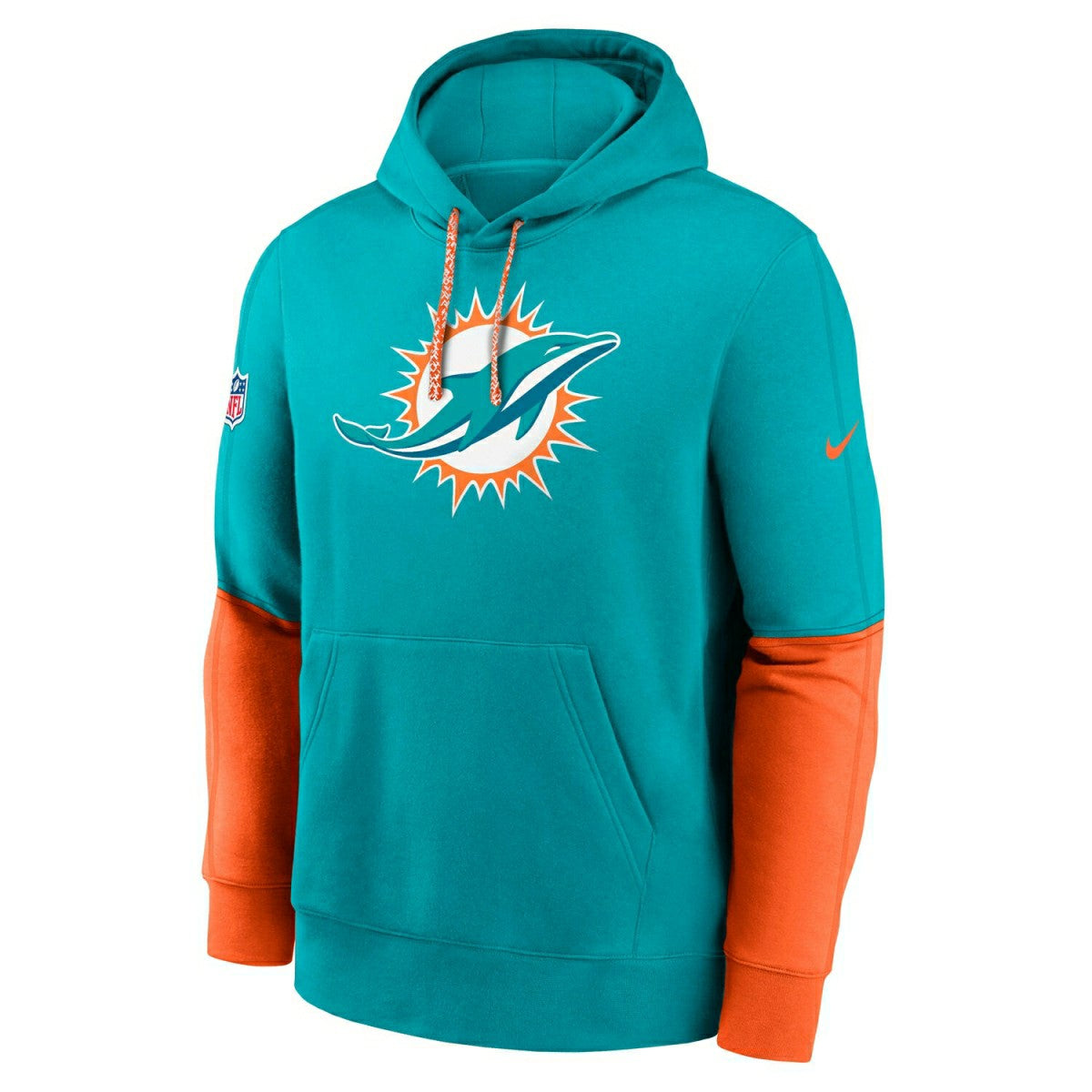 Miami Dolphins 2024 NFL Sideline Nike Club Hoodie Aqua Taass for sale