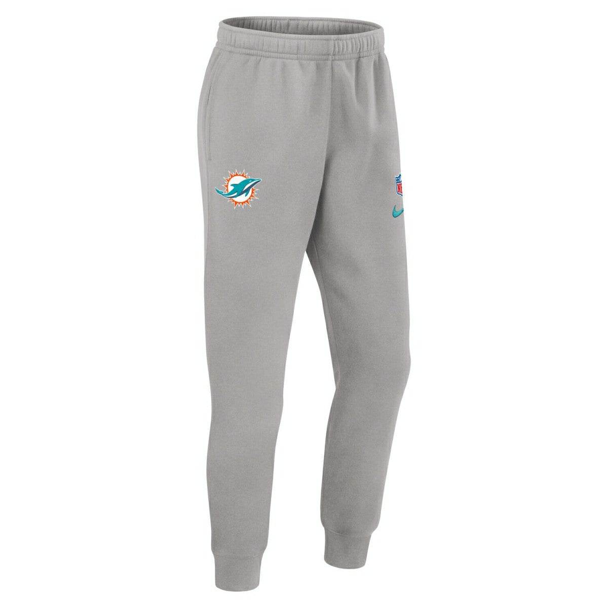 Miami Dolphins 2024 NFL Sideline Nike Club Sweat Pants Gray Taass US