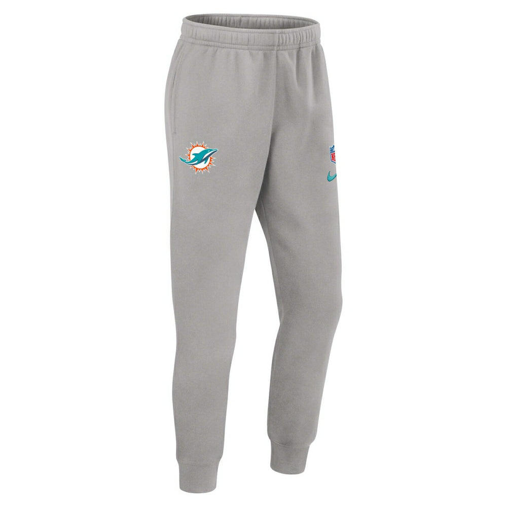 Miami Dolphins 2024 NFL Sideline Nike Club Sweat Pants Gray Taass US