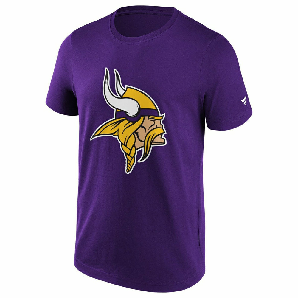 Minnesota Vikings Primary Logo NFL T-Shirt Purple Lifestyle