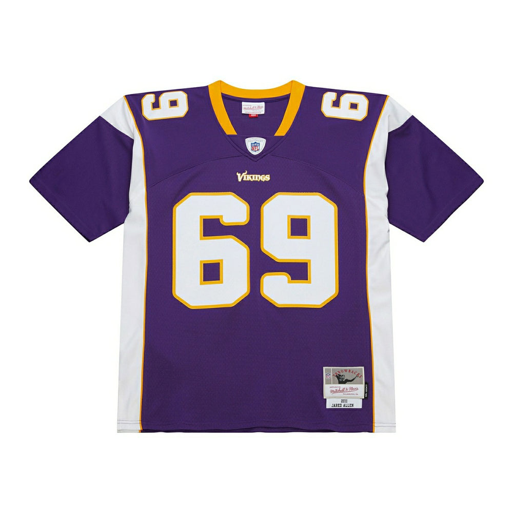 Jared Allen #69 Minnesota Vikings 2011 Legacy Throwback NFL Jersey Purple Classic