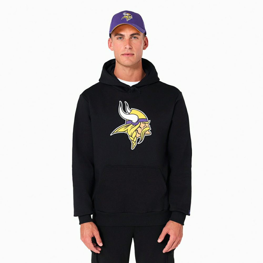 Minnesota Vikings Logo Hoodie NFL Sweatshirt Black Taass for sale