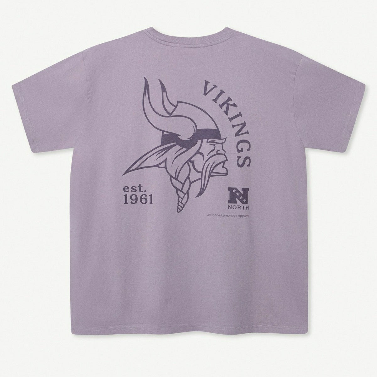 Minnesota Vikings L&L '89 Classics NFL T-Shirt Purple Classic