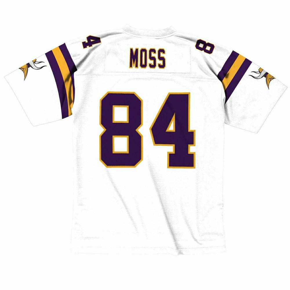 Randy Moss #84 Minnesota Vikings Legacy Throwback NFL Jersey White Fashion
