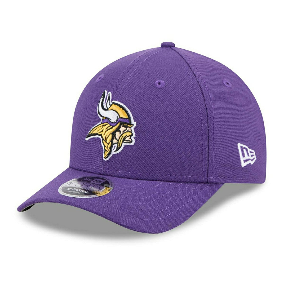 Minnesota Vikings NFL Team Logo New Era 9FORTY M-Crown Snapback Cap Purple Taass sale