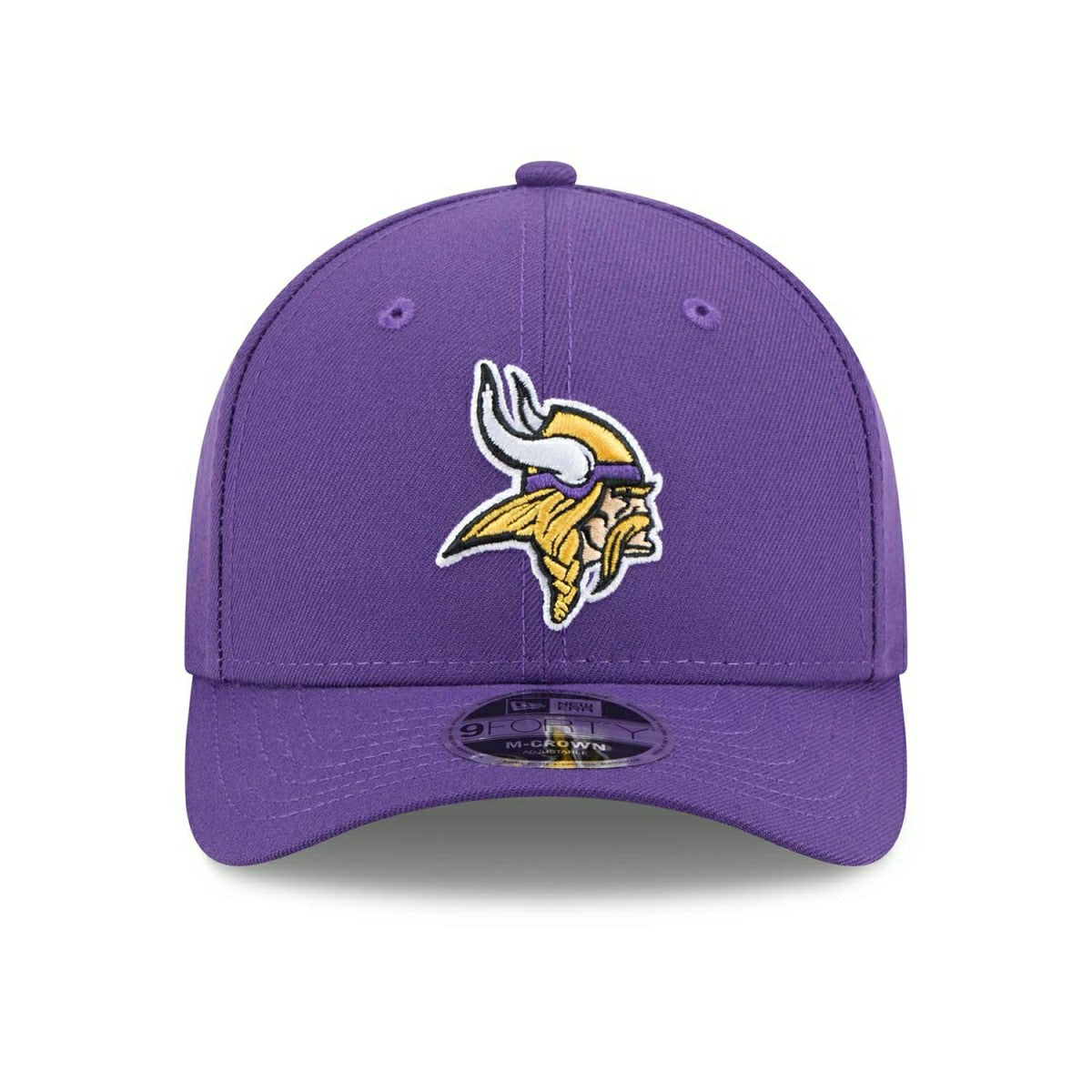 Minnesota Vikings NFL Team Logo New Era 9FORTY M-Crown Snapback Cap Purple Taass sale