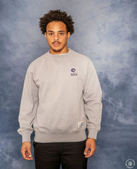Minnesota Vikings L&L '96 Classics NFL Crew Sweater Gray Taass US