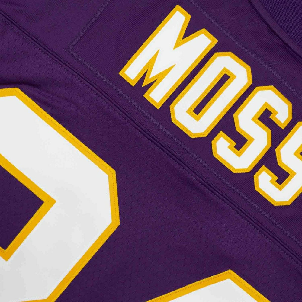 Randy Moss #84 Minnesota Vikings Legacy Throwback NFL Jersey Purple Fashion