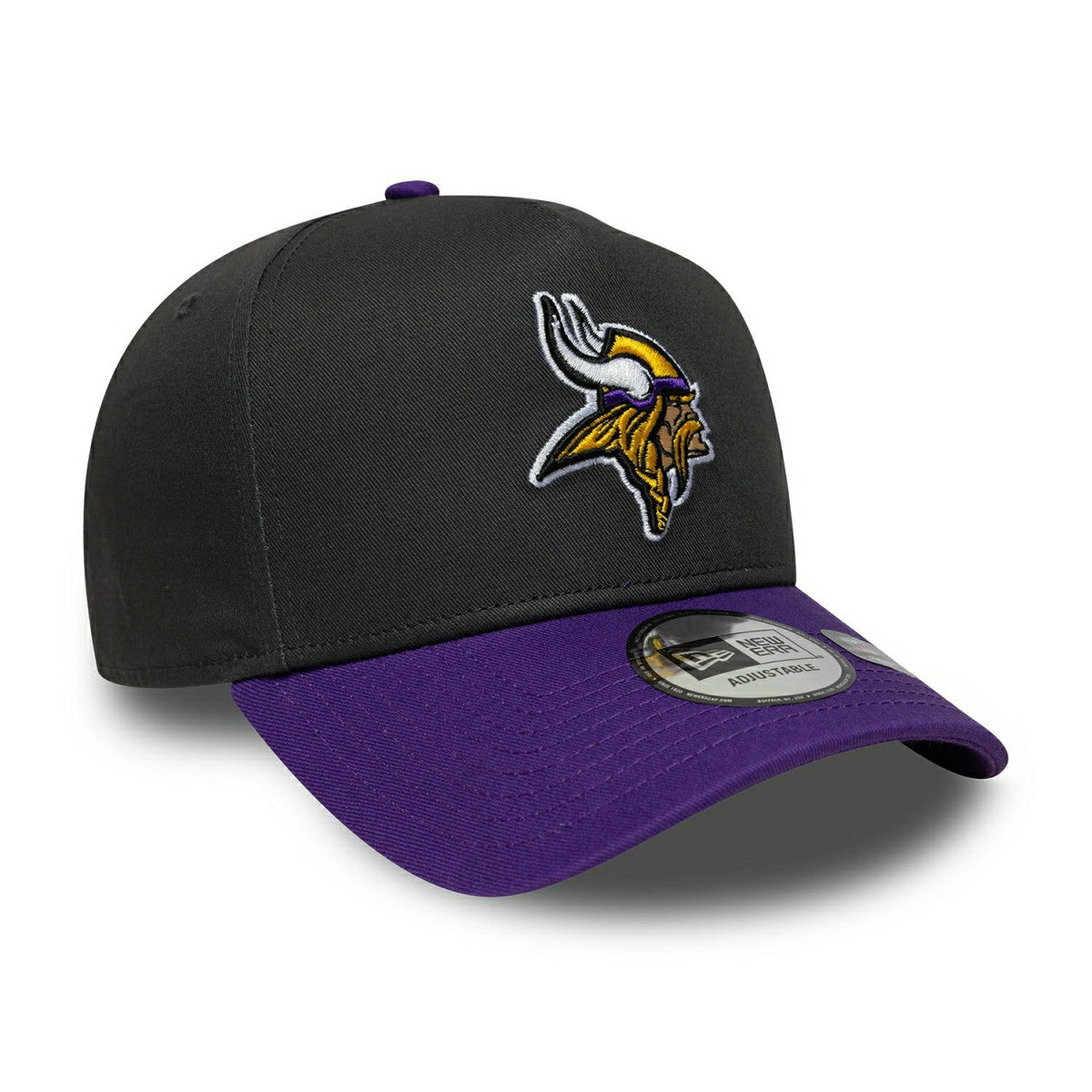 Minnesota Vikings E-Frame Trucker NFL Cap Dark Gray Taass sale