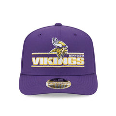 Minnesota Vikings NFL Stated 9SEVENTY Stretch-Snap Cap Purple Taass US