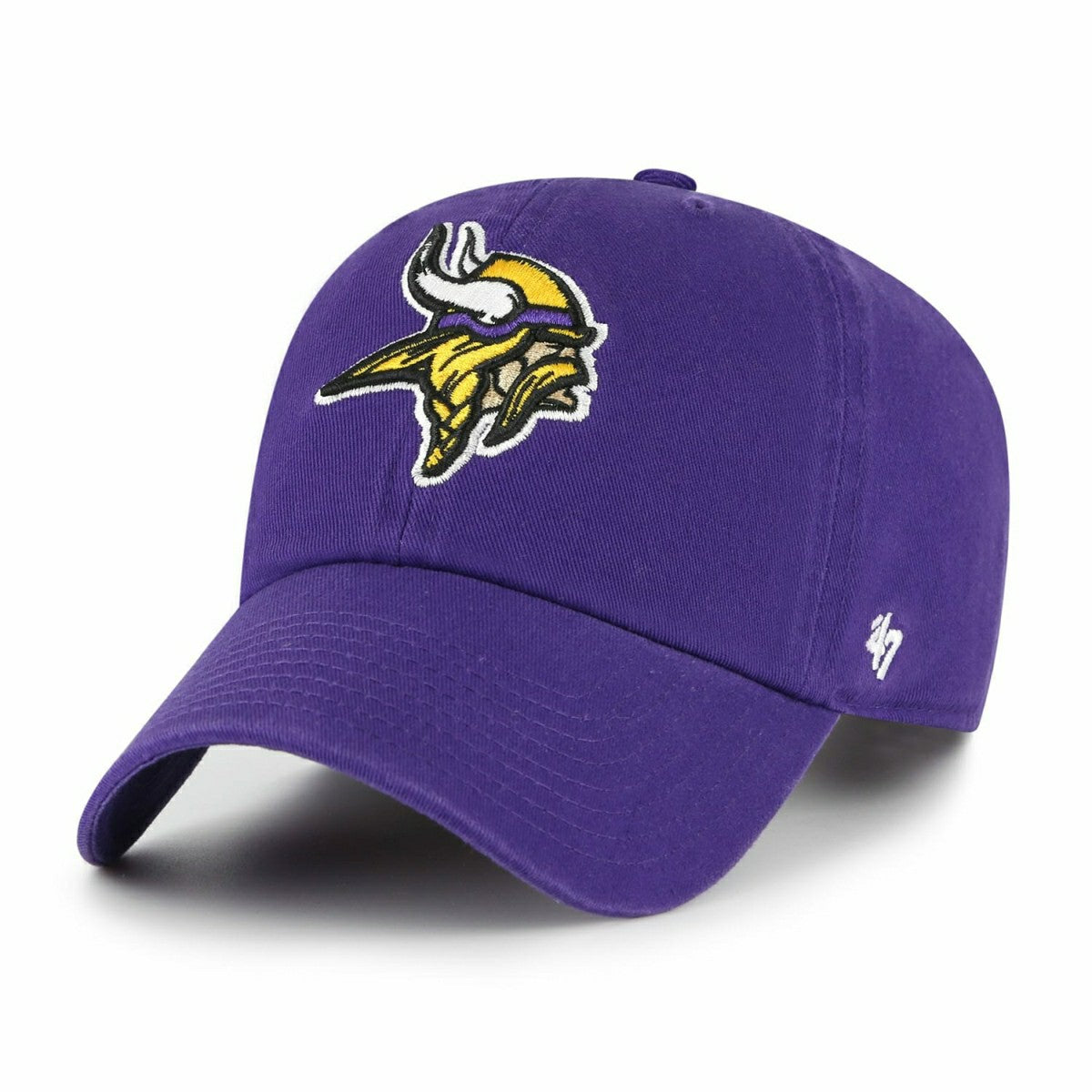 Minnesota Vikings '47 Clean Up Adjustable NHL Cap Purple Lifestyle