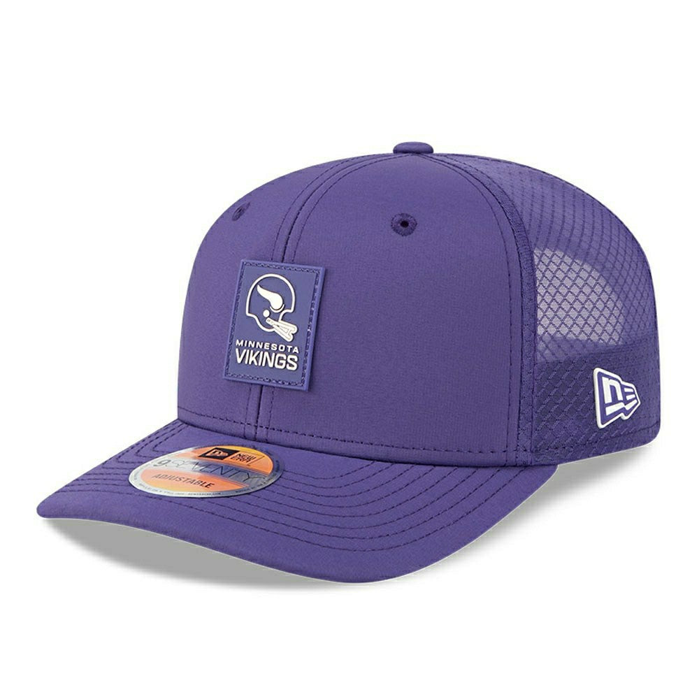 Minnesota Vikings Historic 2025 NFL On-Field Sideline 9SEVENTY Trucker Snapback Cap Taass for sale
