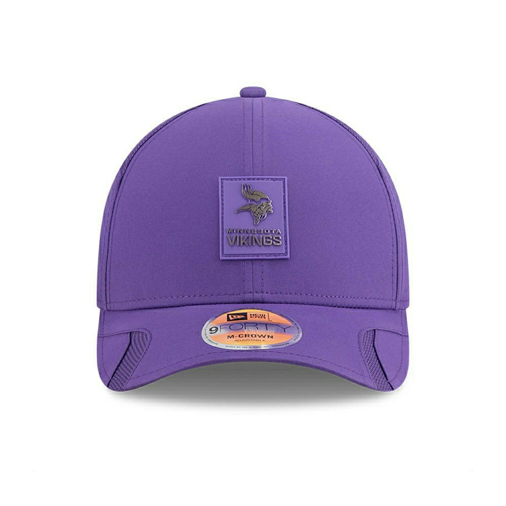 Minnesota Vikings 2025 NFL On-Field Sideline 9FORTY M-Crown Cap Purple Taass US