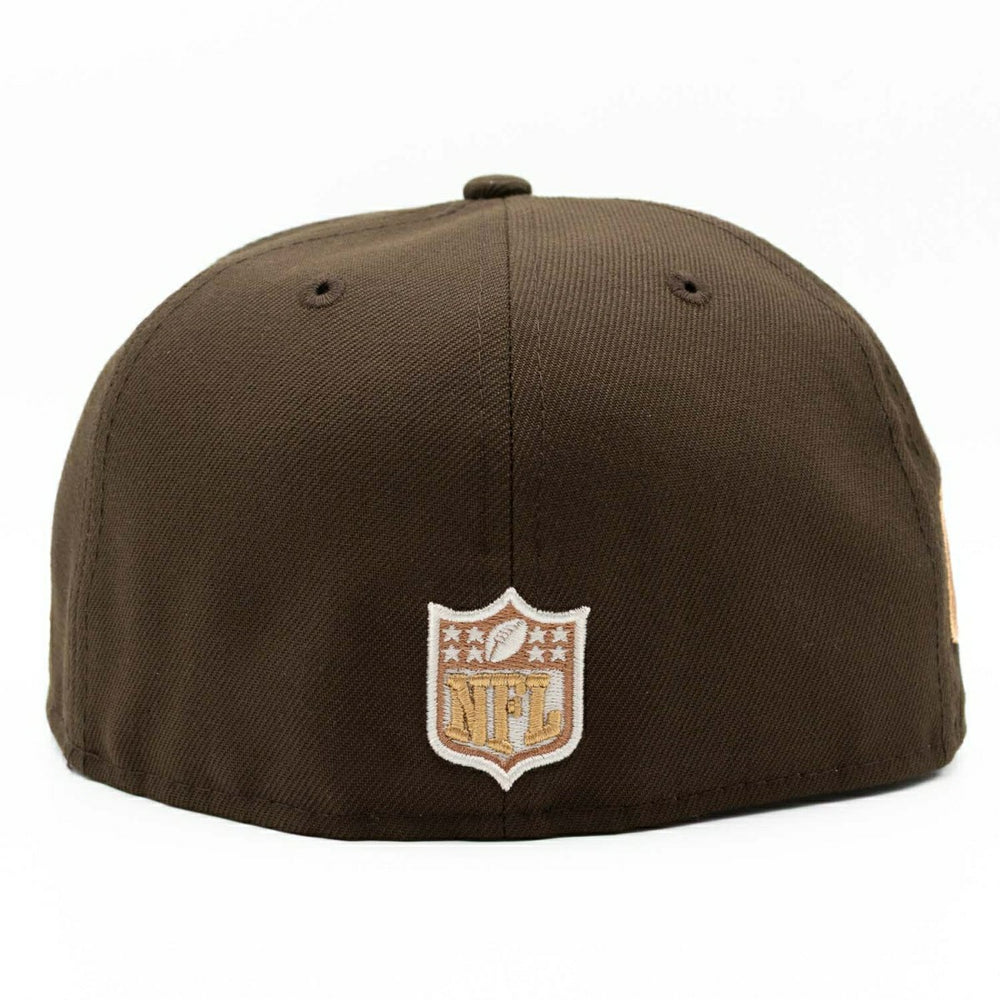 Minnesota Vikings Walnut XLV Anniversary New Era 59FIFTY Fitted NFL Cap Fashion