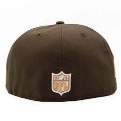 Minnesota Vikings Walnut XLV Anniversary New Era 59FIFTY Fitted NFL Cap Fashion