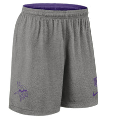 Minnesota Vikings 2025 NFL Sideline Reversible Mesh Nike Dri-FIT Shorts Purple Taass US
