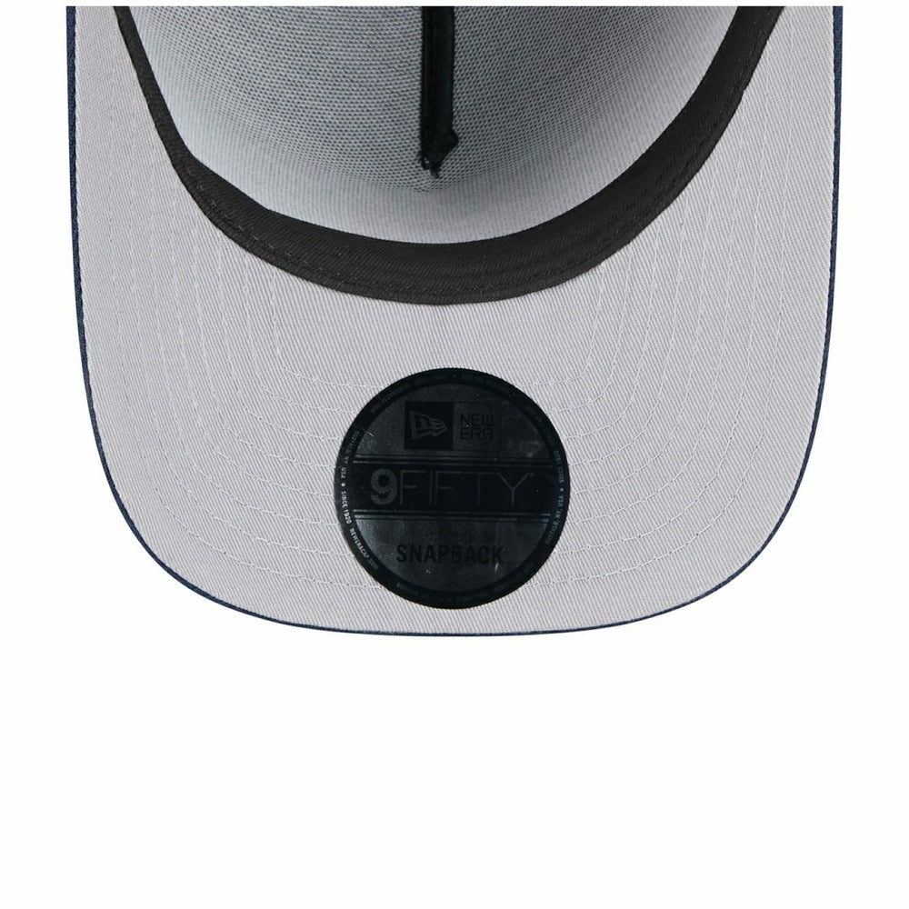 Minnesota Vikings 2025 NFL Draft New Era 9FIFTY A-Frame Snapback Cap Black Lifestyle
