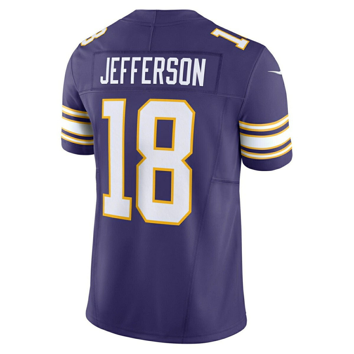 Justin Jefferson #18 Minnesota Vikings Classic Nike Vapor F.U.S.E. Limited NFL Jersey Purple Fashion