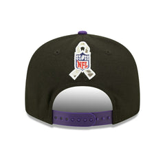 Minnesota Vikings 2022 NFL On-Field Salute to Service New Era 9FIFTY Snapback Cap Taass for sale