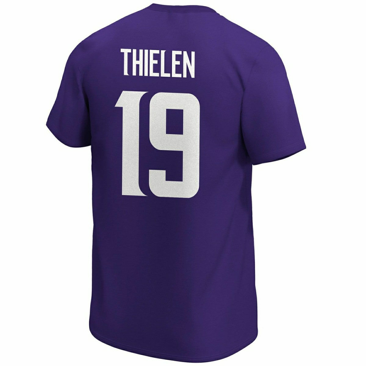 Adam Thielen #19 Minnesota Vikings Fanatics Player NFL T-Shirt Purple Taass sale