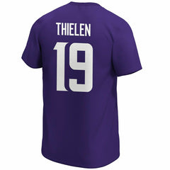 Adam Thielen #19 Minnesota Vikings Fanatics Player NFL T-Shirt Purple Taass sale