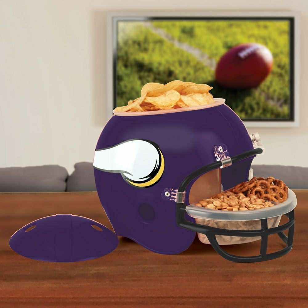 Minnesota Vikings Football NFL Snack Helmet Taass US