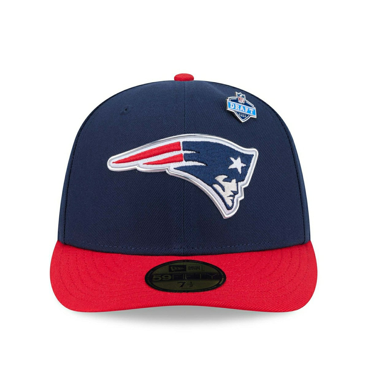 New England Patriots 2026 NFL Draft Pre-Curved 59FIFTY Fitted Cap Taass sale