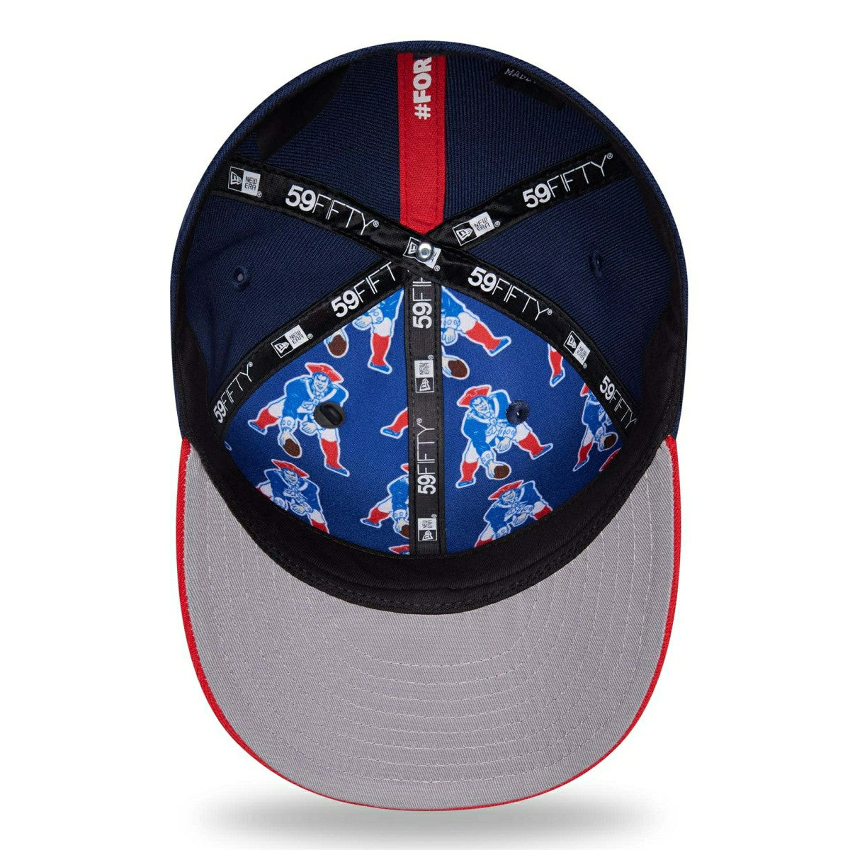 New England Patriots 2026 NFL Draft Pre-Curved 59FIFTY Fitted Cap Taass sale