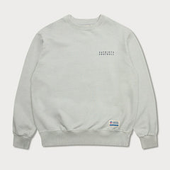 New England Patriots L&L '96 Classics NFL Crewneck Sweater Gray Lifestyle