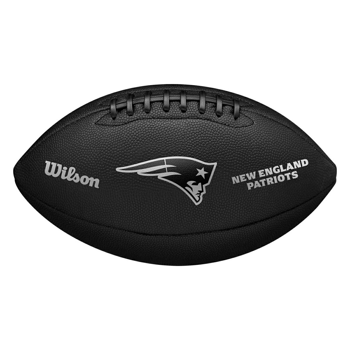 New England Patriots Wilson Metallic Premiere Full Size NFL Football Taass for sale