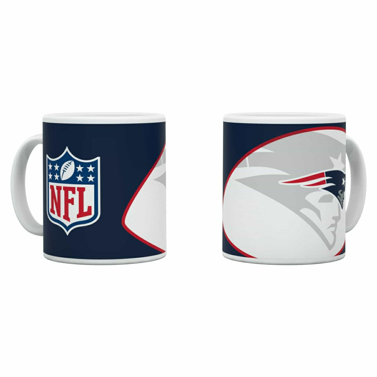 New England Patriots Shadow Logo & Shield NFL Mug (330 ml) Taass for sale