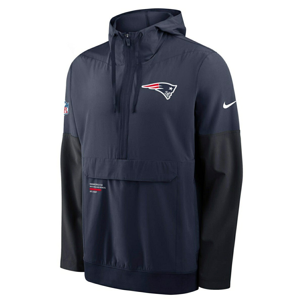 New England Patriots Nike Sideline Half-Zip Anorak NFL Jacke Navy Fashion