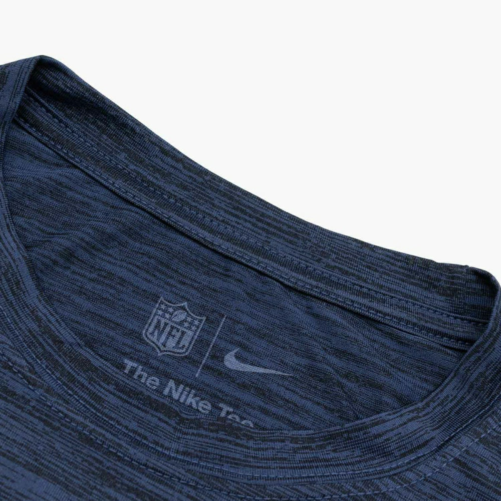 New England Patriots 2025 NFL Sideline Nike Velocity Performance Long Sleeve T-Shirt Navy Taass sale