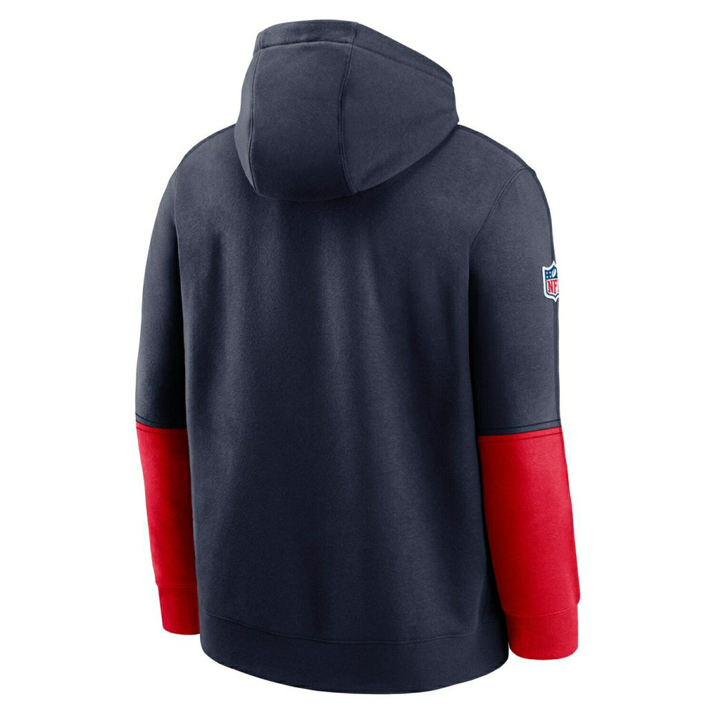 New England Patriots 2024 NFL Sideline Nike Club Hoodie Navy Taass for sale