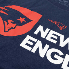 New England Patriots Team Slogan Nike Essential NFL T-Shirt Navy Lifestyle