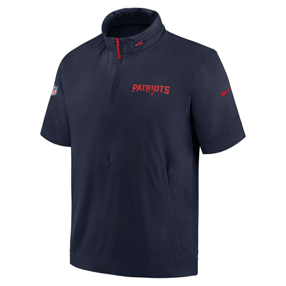 New England Patriots 2024 NFL Sideline Nike Lightweight Coach Jacket Navy Taass sale