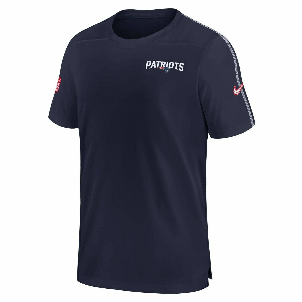 New England Patriots 2024 NFL Sideline Nike Dri-FIT Coach UV Top Navy Taass for sale