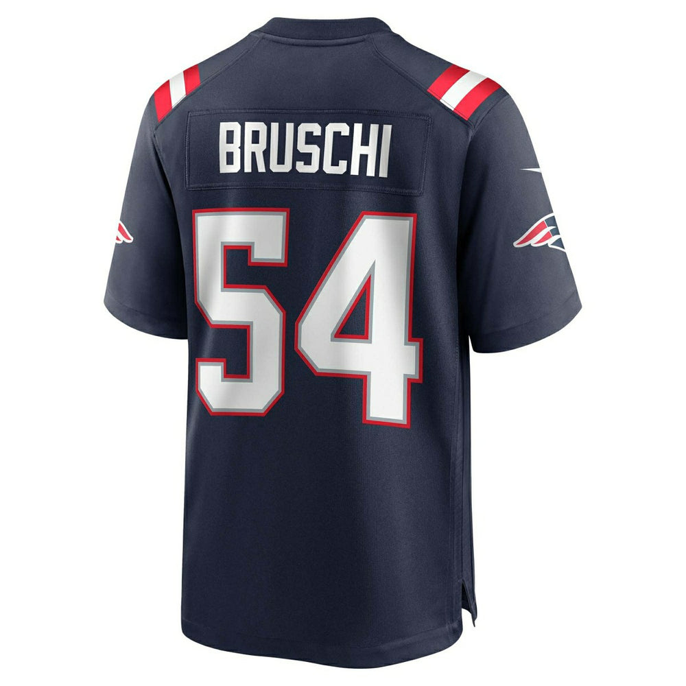 Tedy Bruschi #54 New England Patriots Nike Game NFL Jersey Navy Fashion