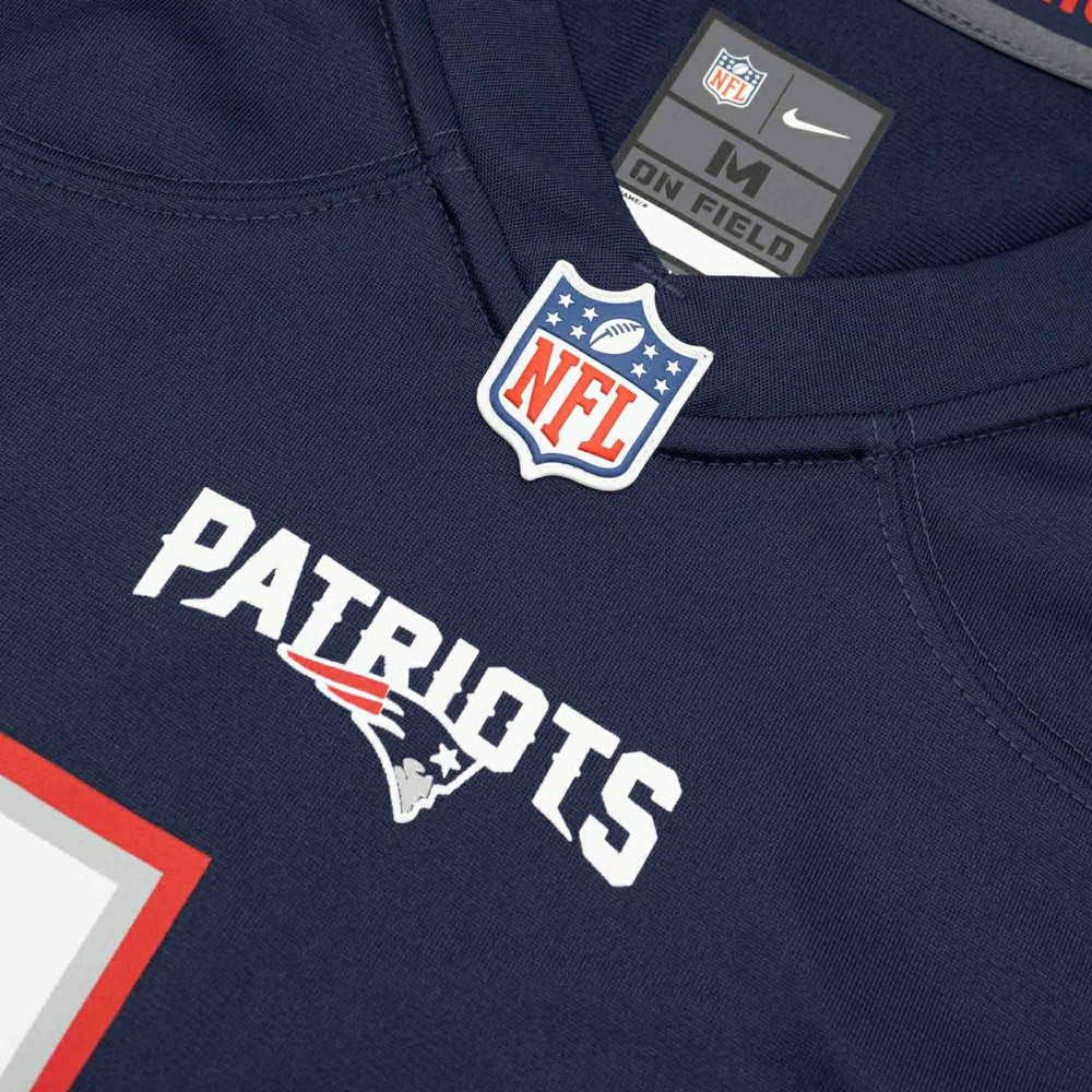 Tedy Bruschi #54 New England Patriots Nike Game NFL Jersey Navy Fashion