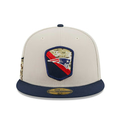 New England Patriots 2023 NFL Salute to Service New Era 59FIFTY Fitted Cap Classic