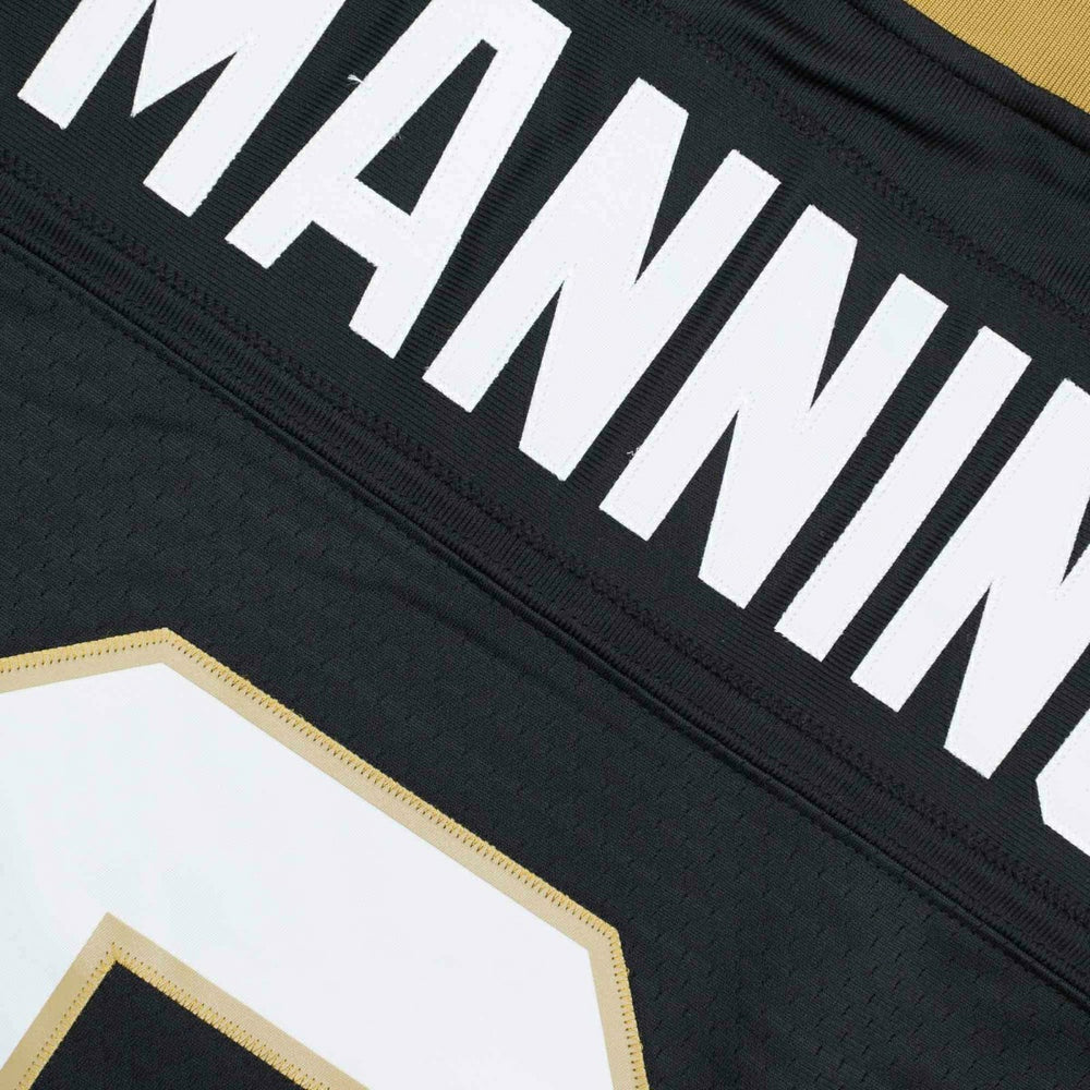 Archie Manning #8 New Orleans Saints Mitchell & Ness Throwback NFL Jersey Black Lifestyle