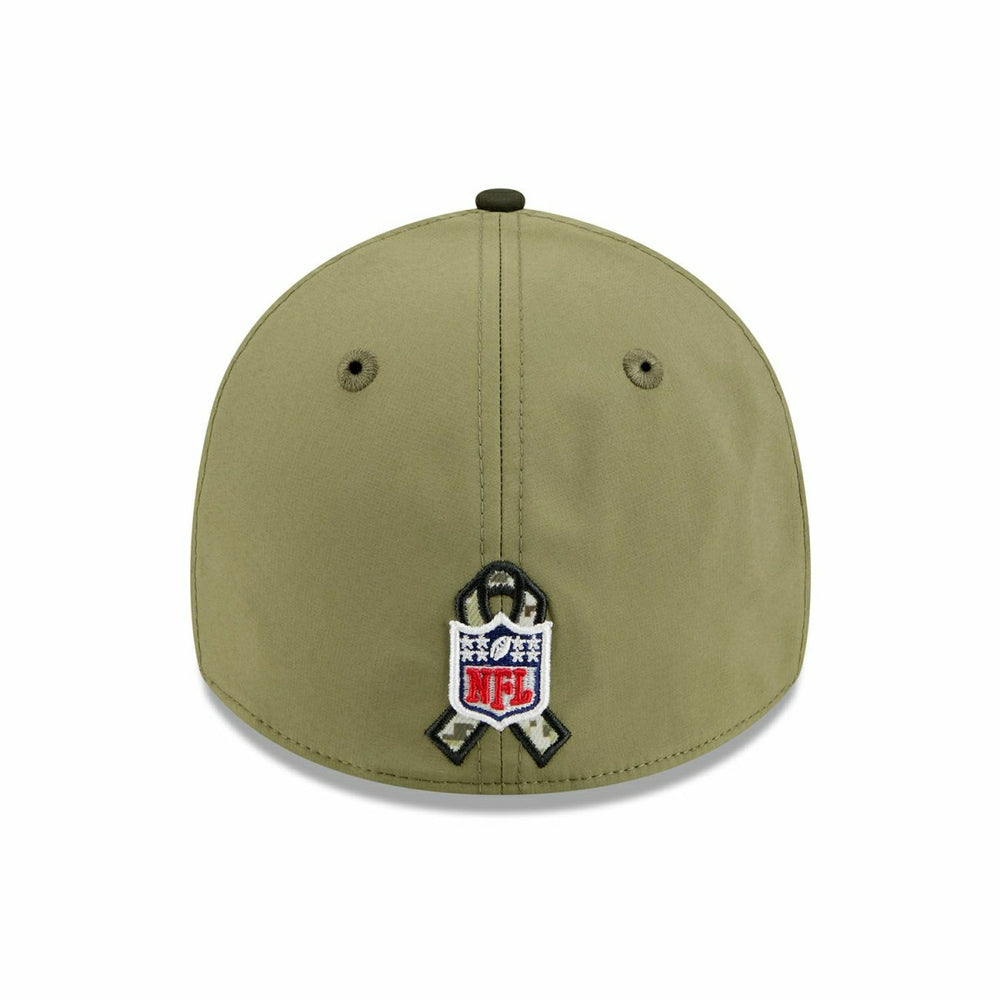 New Orleans Saints 2025 NFL Salute to Service 39THIRTY Flex Cap Olive Taass sale