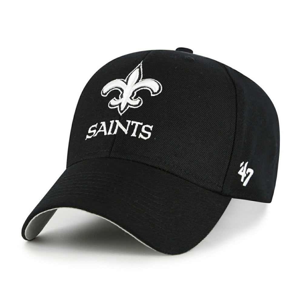 New Orleans Saints Black & White '47 MVP Adjustable NFL Cap Black Taass for sale