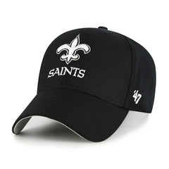 New Orleans Saints Black & White '47 MVP Adjustable NFL Cap Black Taass for sale
