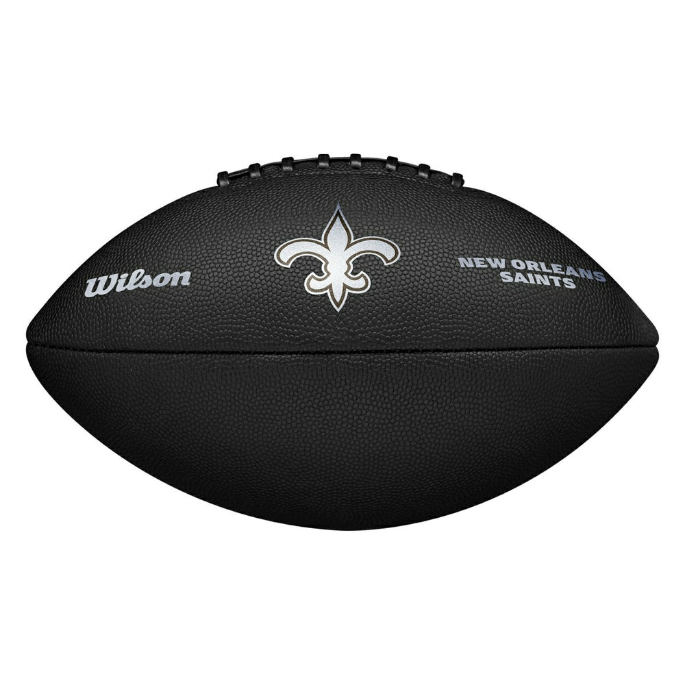 New Orleans Saints Wilson Metallic Premiere Full Size NFL Football Lifestyle