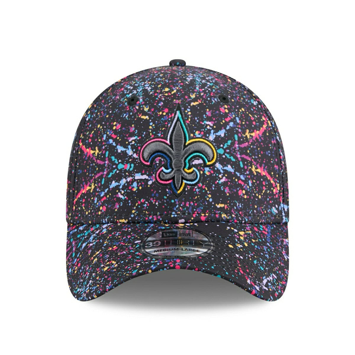 New Orleans Saints 2025 NFL Crucial Catch 39THIRTY Flex Cap Classic